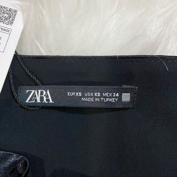 ZARA laced satin crop top. XS - Picture 9 of 12